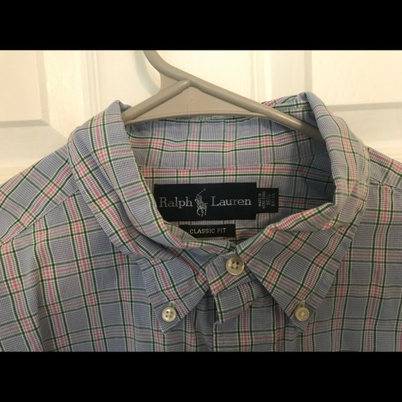 Ralph Lauren Polo button down size 16.5 - Picture 2 of 2